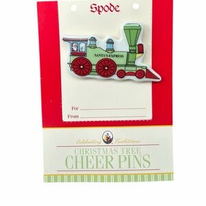 Spode Santa’s Express Cheer Pin